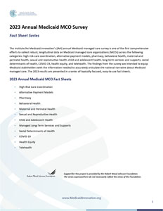 2023 Annual Medicaid MCO Survey Fact Sheets