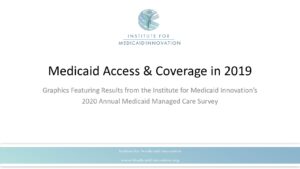 2020 Annual Medicaid MCO Survey Report Graphics