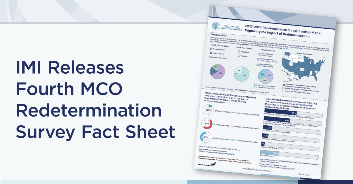 IMI Fourth MCO Redetermination Survey Fact Sheet cover