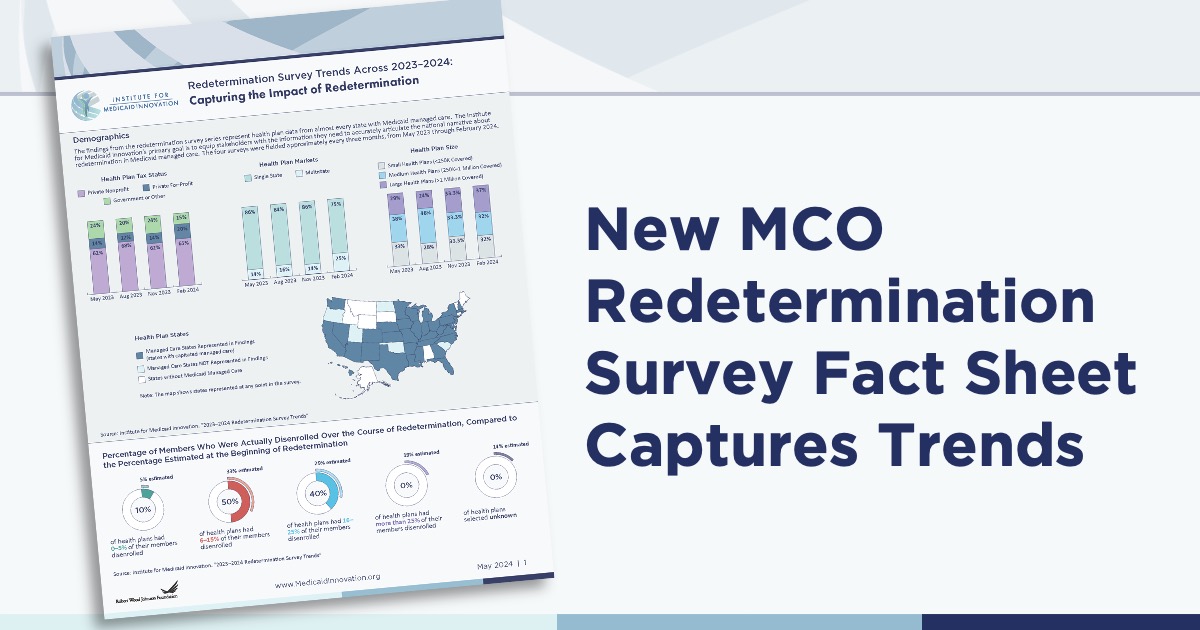 New MCO Redetermination Survey Fact Sheet Captures Trends